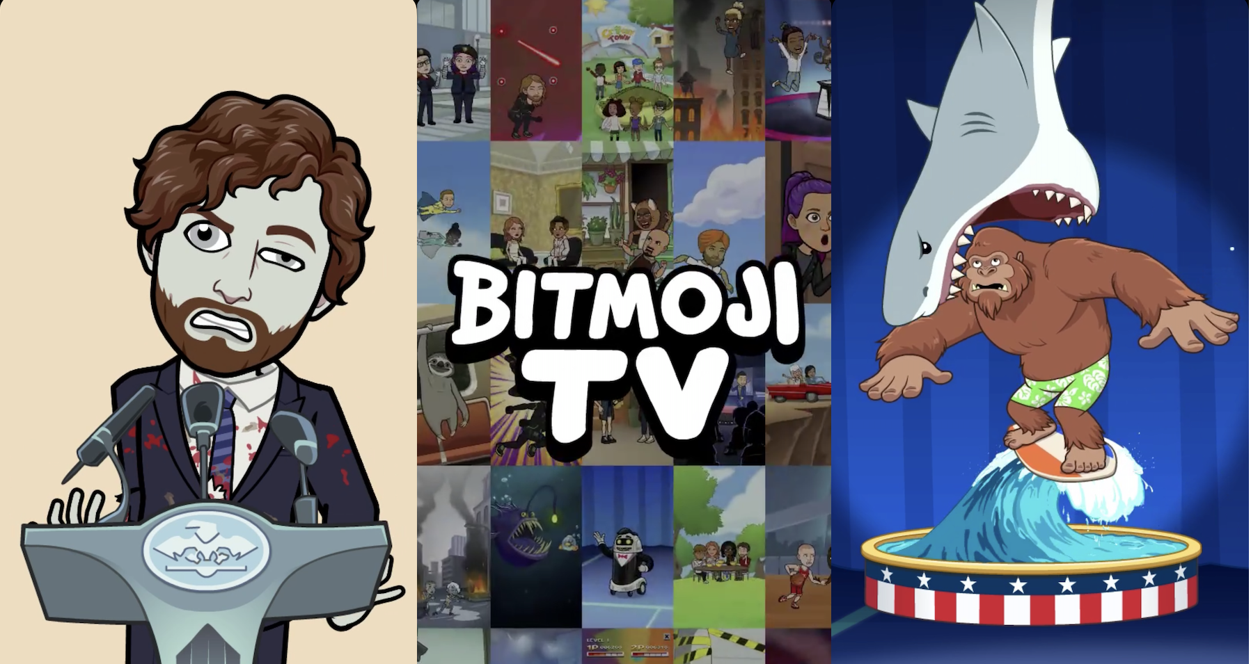 Snapchat launches Bitmoji TV: zany 4-min cartoons of your avatar ...